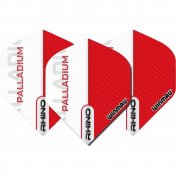 Plumas Winmau Darts Standard Rhino Pallatium Red White - 3