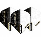 Plumas Winmau Darts Standard Rhino Pallatium Black White - 3