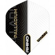 Plumas Winmau Darts Standard Rhino Pallatium Black White