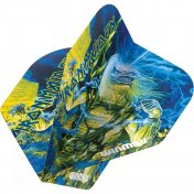 Plumas Winmau Darts Standard Rhino Iron Maiden Live After Death - 2