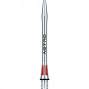 Cañas Winmau Darts Astro Aluminium Red Medium 46mm  - 1