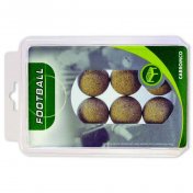 Pack 6 Bolas Futbolin Corcho Natural Blister 8gr 35.5mm - 2