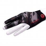 Guante Billar Poison Camo Glove 3 Finger Black Green L XL Diestro  - 1