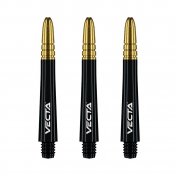 Cañas Winmau Darts Vecta Shaft Black Gold 40mm  - 3