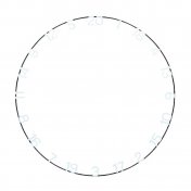 Aro de Numeros Diana Unicorn Eclipse Ultra 30% más grandes - 1