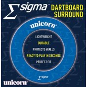 Dartboard Surrounds Unicorn Sigma Azul - 2