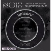Dartboard Surrounds Unicorn Noir Negro - 2