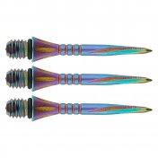 Puntas Conversion Unicorn Darts Volute Converta 27mm Arcoíris - 4