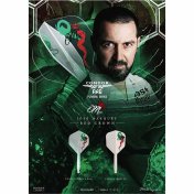 Plumas Condor Axe White Shape Red Crown Jose Marques L 33.5mm 3 Uds. - 5