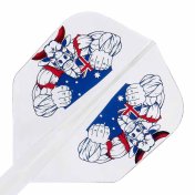 Plumas Condor Axe Shape The Bull Clear M 27.5mm 3uds. - 2