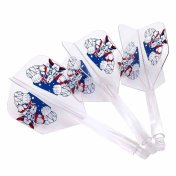 Plumas Condor Axe Shape The Bull Clear M 27.5mm 3uds. - 3