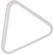 Triangulo Plastico Blanco 57.2mm - 2