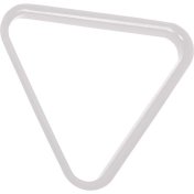 Triangulo Plastico Blanco 57.2mm - 3