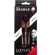 Dardos Loxley Darts Ryan Searle Black 32g 90% Punta Acero - 3
