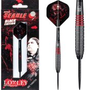 Dardos Loxley Darts Ryan Searle Black 32g 90% Punta Acero - 1