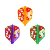Plumas Fit Flight Flower Rabbit Shape - 1