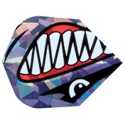 Plumas Harrows Darts Hologram Standard Tiburon - 3