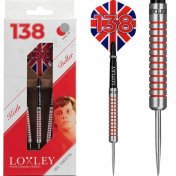 Dardos Loxley Darts Keith Deller 21g 90% Punta Acero - 1