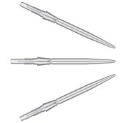 Puntas Conversion Target Darts Swiss Storm Silver Point 30mm - 2