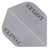 Plumas Loxley  Darts Transparente Logo Estandar no2 - 3