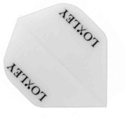 Plumas Loxley  Darts Blanca Logo Estandar no2 - 2