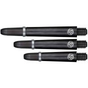 Cañas Shot Darts Koi Carbon Shaft Negro Corta 35mm - 2