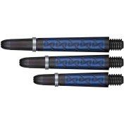Cañas Shot Darts Koy Carbon Helioknot Azul Intermedia 41mm - 2