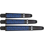 Cañas Shot Darts Koy Carbon Helioknot Azul Intermedia 41mm - 3