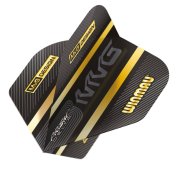 Plumas Winmau Darts Standard Prism Delta MVG Black Gold - 2