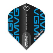 Plumas Winmau Darts Standard Prism Delta MVG Black Blue Logo