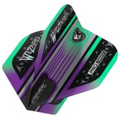 Plumas Winmau Darts Standard Prism Delta Wizard Rainbow Silver - 2