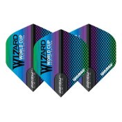 Plumas Winmau Darts Standard Prism Delta Wizard Rainbow - 3