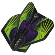 Plumas Winmau Darts Standard Prism Delta Green Purple - 2