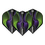 Plumas Winmau Darts Standard Prism Delta Green Purple - 3