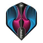 Plumas Winmau Darts Standard Prism Delta Blue Pink - 1