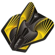 Plumas Winmau Darts Standard Prism Delta Yellow Grey - 2