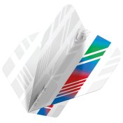 Plumas Winmau Darts Standard Prism Delta White Blue Red Green - 2