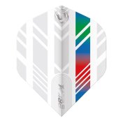 Plumas Winmau Darts Standard Prism Delta White Blue Red Green