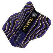 Plumas Winmau Darts Standard Prism Alpha Black Blue Yellow - 2