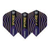 Plumas Winmau Darts Standard Prism Alpha Black Blue Yellow - 3