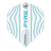 Plumas Winmau Darts Standard Prism Alpha White Aqua Blue