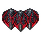 Plumas Winmau Darts Standard Prism Alpha Grey Red - 3