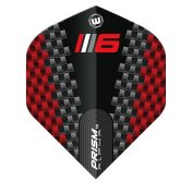 Plumas Winmau Darts Standard Prism Alpha Blade 6 Black Red - 1