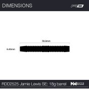Dardos Red Dragon Jamie Lewis SE 90% 20g - 7