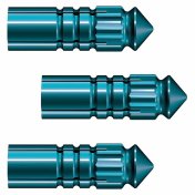 Protector Plumas Aluminio Mission F-Protect 3 Unidades Aqua - 3