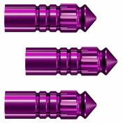 Protector Plumas Aluminio Mission F-Protect 3 Unidades Morado - 3