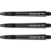 Cañas Mission Darts Sabre Polycarbonate Negra Negra Corta 34mm - 3