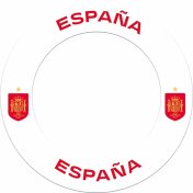 Surround Selección Española de Fútbol S3 Blanco Escudo Rojo