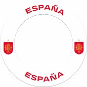 Surround Selección Española de Fútbol S3 Blanco Escudo Rojo - 1