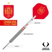 Dardos Licencia oficial de fútbol España Tungsteno 24g - 4